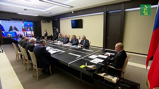 Putin promete expulsar a las tropas ucranianas que tomaron decenas de localidades rusas