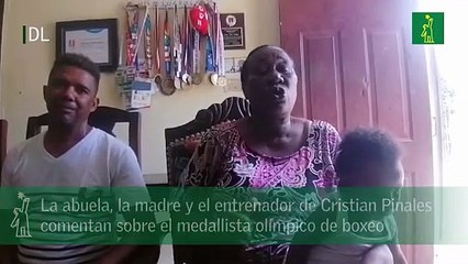 La abuela, la madre y el entrenador de Cristian Pinales comentan sobre el medallista olímpico de boxeo