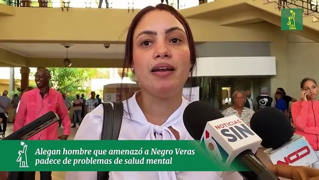 Alegan hombre que amenazó a Negro Veras padece de problemas de salud mental