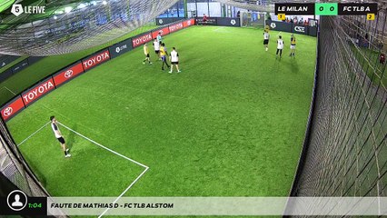 Faute de Mathias D - Fc Tlb Alstom