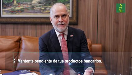 Educación financiera con el superintendente de bancos, Alejandro Fernández W