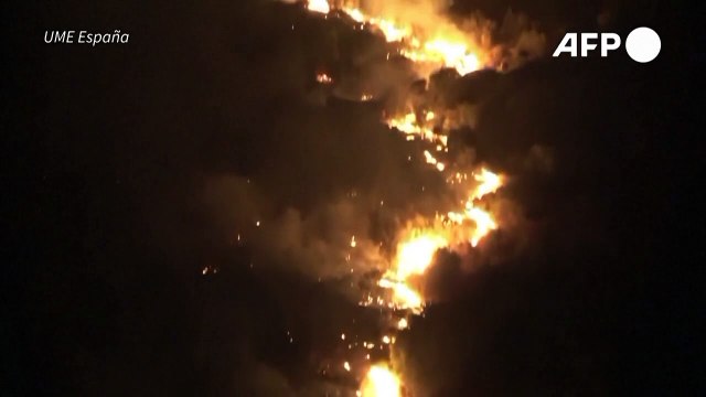 Incendio forestal arrasa más de 2.500 hectáreas en centro de España