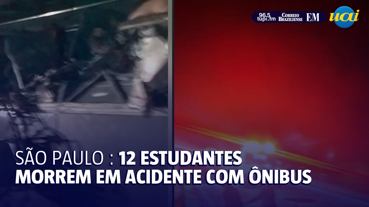 Doze estudantes universitários morrem em acidente de ônibus em São Paulo