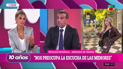 📢 NICOLÁS PAYAROLA, abogado de Wanda Nara: "Las nenas quieren vivir en Argentina"