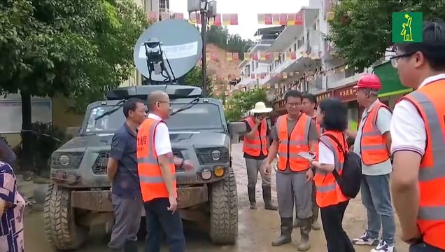 Más de 1.2 millones de damnificados por fuertes lluvias en el centro de China