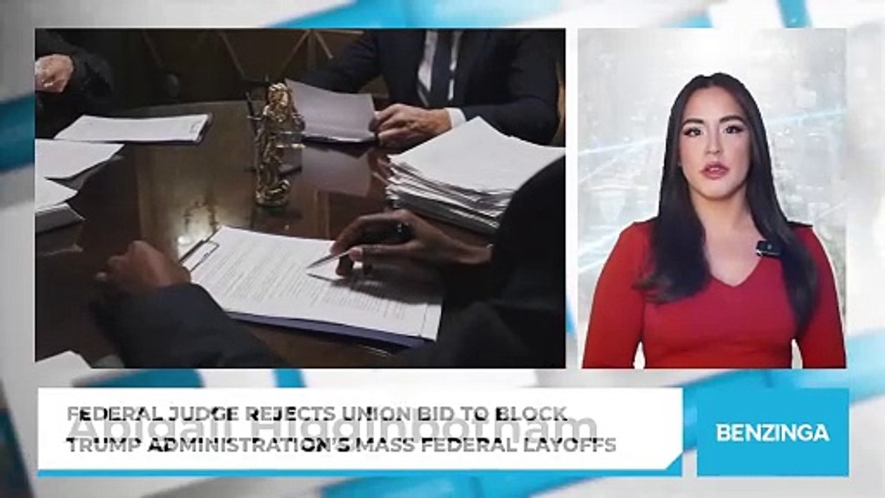 Federal Judge Rejects Union Bid To Block Trump Administration’s Mass Federal Layoffs