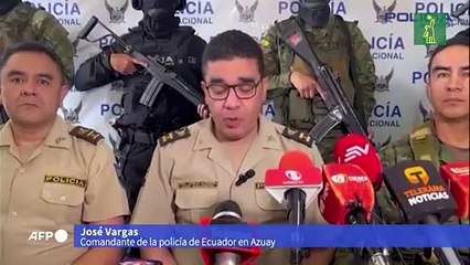 Policía de Ecuador rescata en una mina a 49 personas secuestradas por narcos
