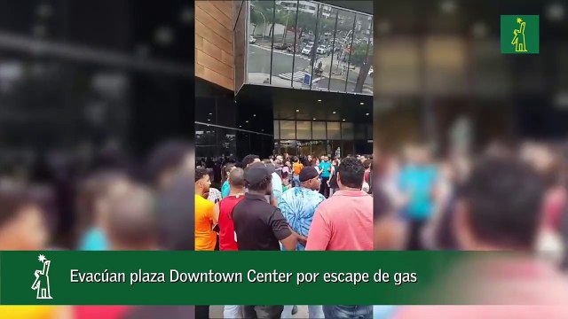 Evacúan Plaza Downtown Center Por Escape De Gas
