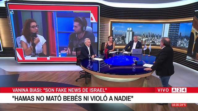 HAMAS NO MATÓ BEBÉS NI VIOLÓ A NADIE, SON FAKE NEWS DE ISRAEL - VANINA BIASI