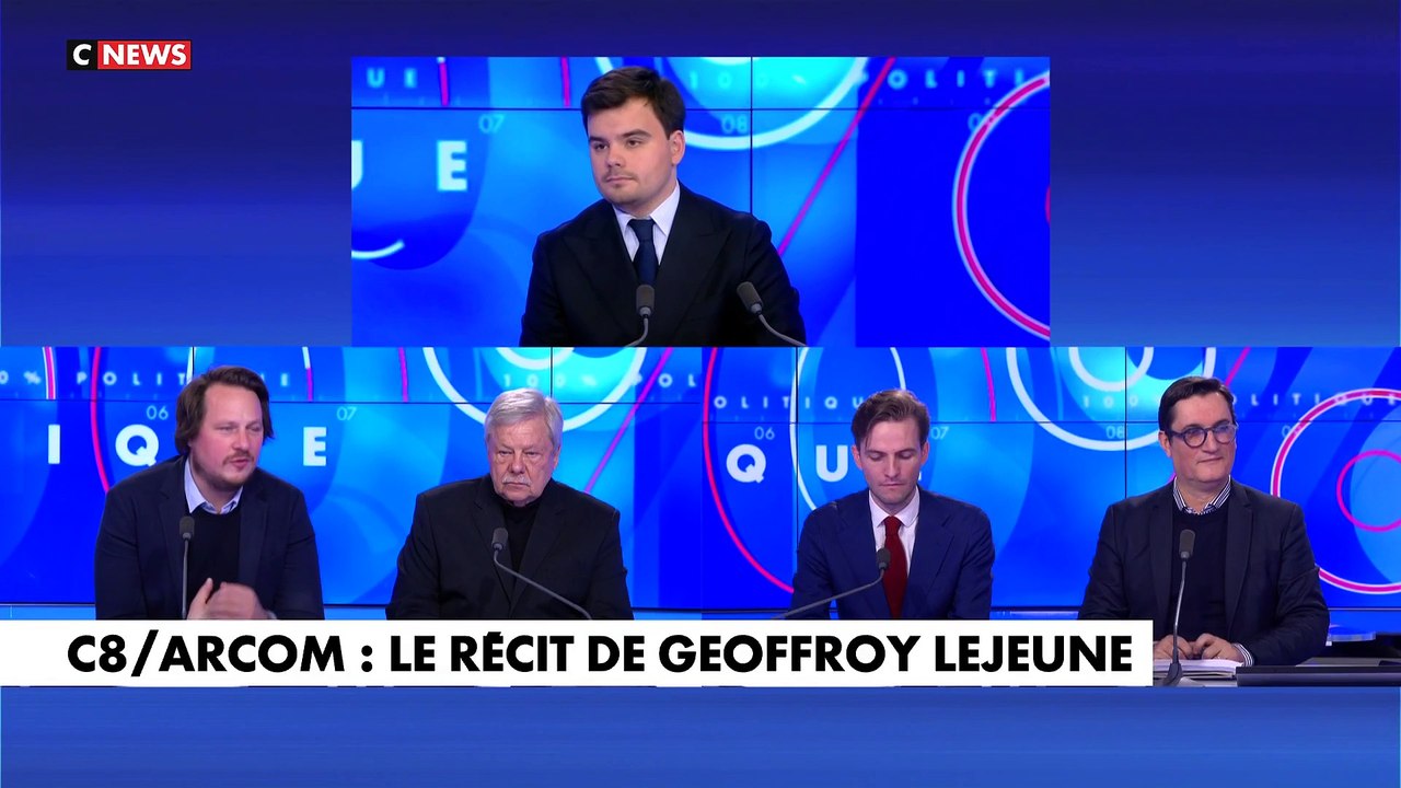 Après Jules Torres, c'est au tour de Geoffroy Lejeune de rapporter