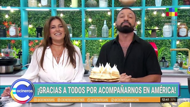 Cocineros argentinos se despidió de America TV