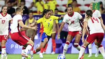 Colombia logra inédito pase a cuartos del fútbol femenino olímpico
