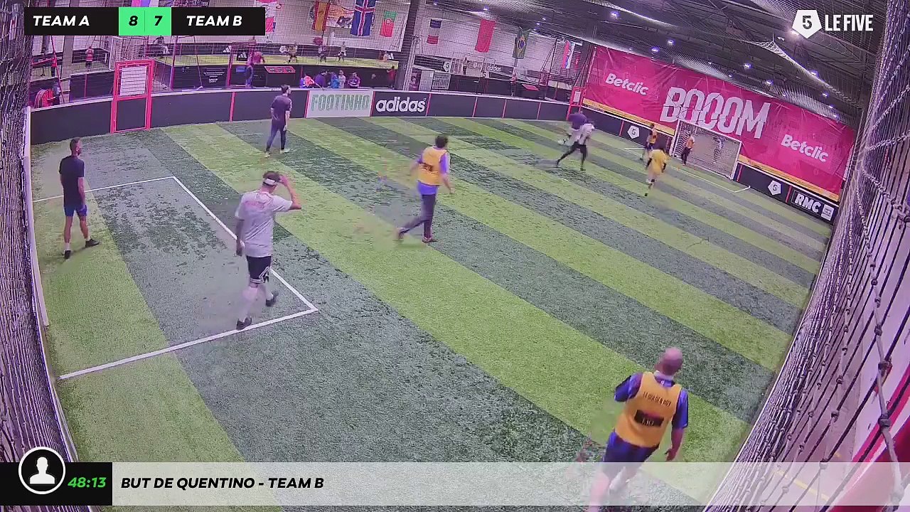 But de Quentino - Team B