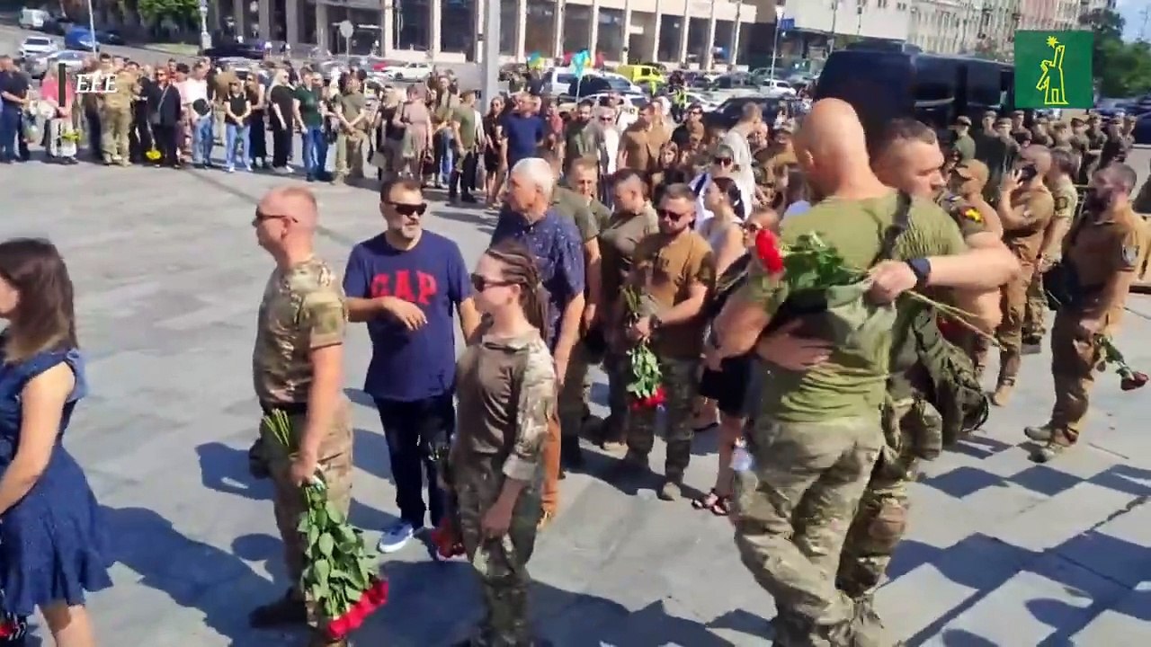 Ucrania despide a otro de sus veteranos de la guerra del Dombás