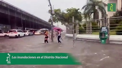 Las inundaciones en el Distrito Nacional