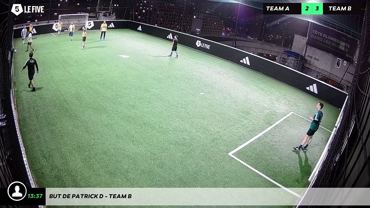 But de Patrick D - Team B