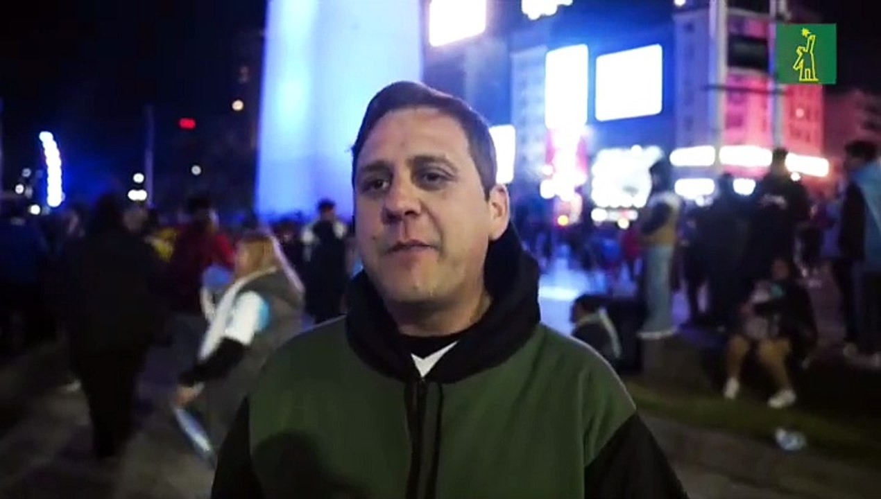 El Obelisco, de fiesta en Buenos Aires tras consagración de Argentina en Copa América