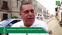 Inundaciones En Ciudad Colonial Generan Críticas