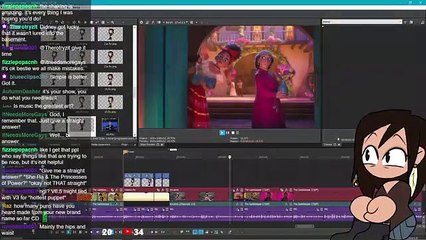 (2:20:25) Finishing Up the Moon Girl Video 3:3