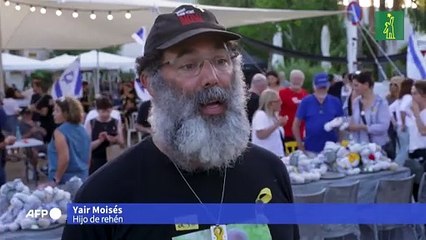 Celebraciones en Israel por la liberación de cuatro rehenes