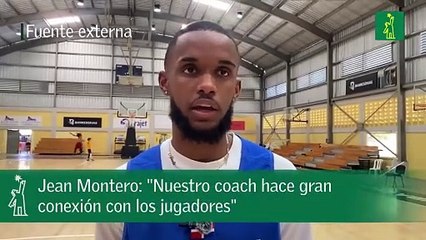 Jean Montero: "Nuestro coach hace gran conexión con los jugadores"