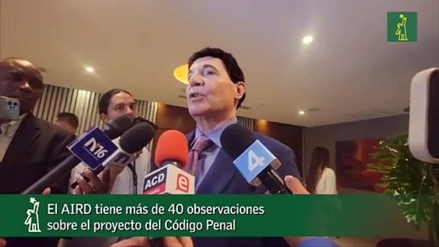 El AIRD tiene más de 40 observaciones sobre el proyecto del Código Penal
