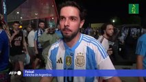 Argentinos celebran el debut con triunfo de su selección en la Copa América