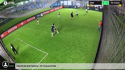 Faute de Mathias D - Fc Tlb Alstom