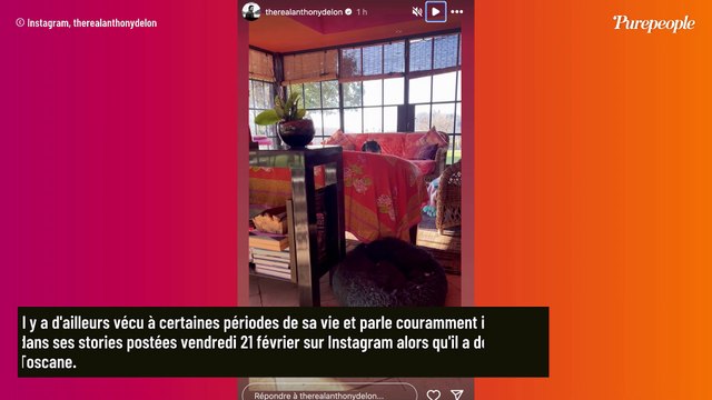 Anthony Delon sur les traces de son père, dans un pays où il a tourné l'un de ses plus grands succès