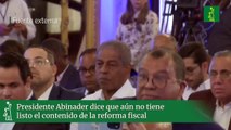 Presidente Abinader Dice Que Aún No Tiene Listo El Contenido De La Reforma Fiscal