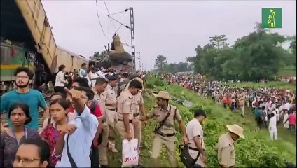 Choque mortal de trenes en el este de India