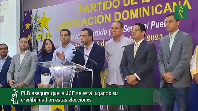 Pld Asegura Que La Jce Se Está Jugando Su Credibilidad En Estas Elecciones