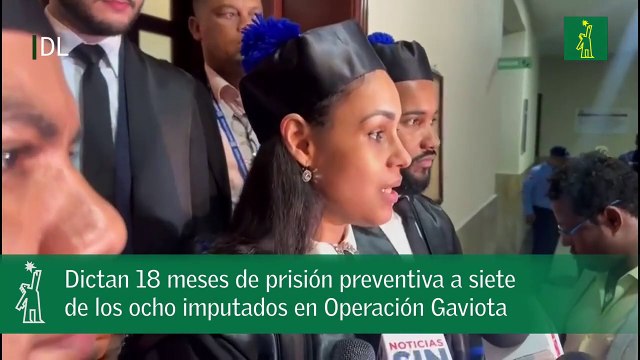 Dictan 18 meses de prisión preventiva a siete de los ocho imputados en Operación Gaviota