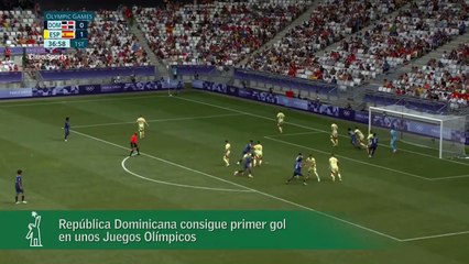 República Dominicana consigue primer gol en unos Juegos Olímpicos