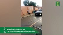 Reportan ventarrón en comunidades de Espaillat y La Vega