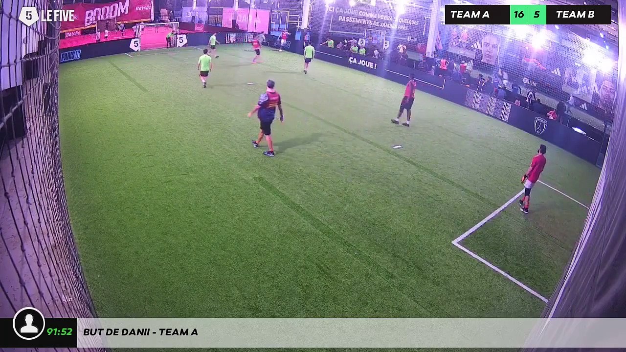 But de Danii - Team A
