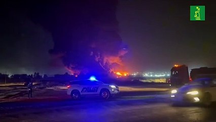 Un incendio en una refinería de petróleo iraquí causa una decena de heridos