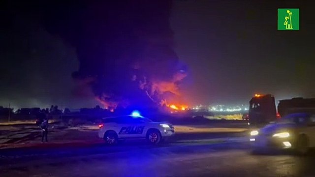Un incendio en una refinería de petróleo iraquí causa una decena de heridos
