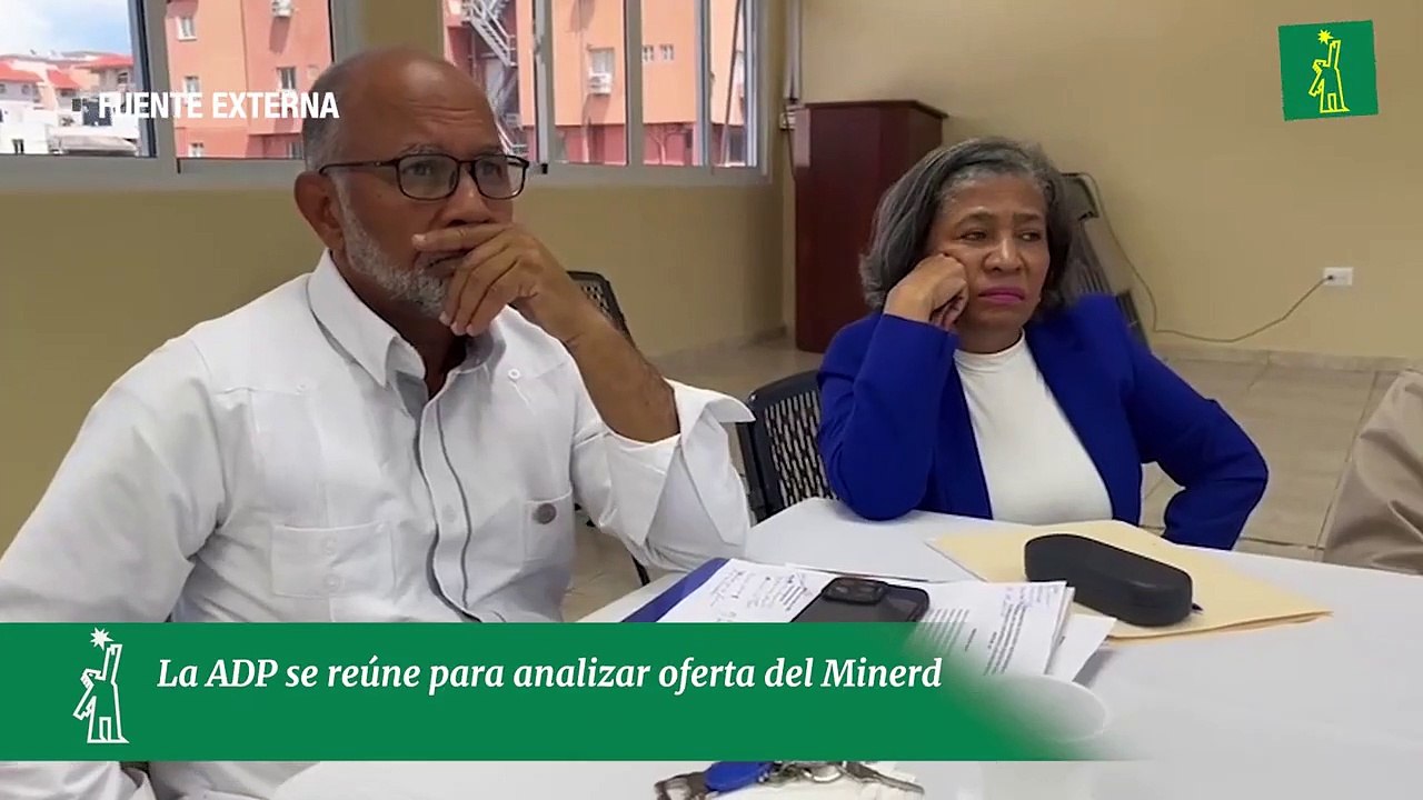 La ADP se reúne para analizar oferta del Minerd