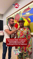 Carnaval 2025: Viradouro homenageia a cultura pernambucana dos Malunguinhos na Sapucaí