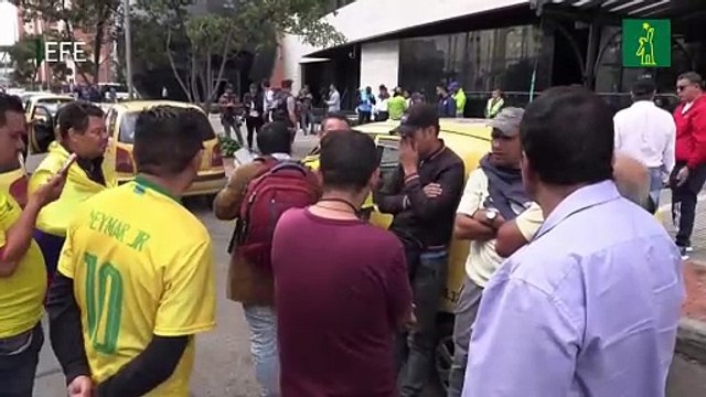 Escasa adhesión a la protesta de taxistas en Bogotá contra plataformas Uber, DiDi y Cabify