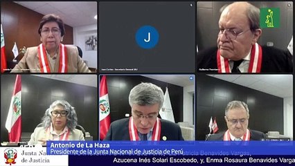 Justicia de Perú destituye a fiscal general por interferir en investigación a su hermana