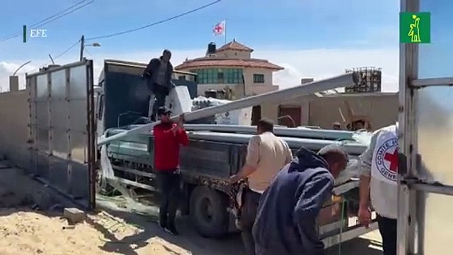 Abre un nuevo hospital de campaña en Rafah gracias al Comité Internacional de la Cruz Roja