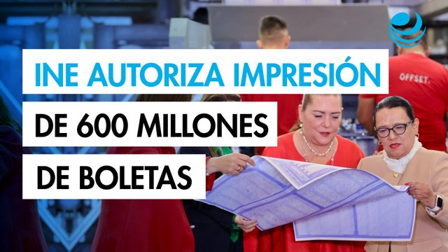 INE da banderazo a la impresión de más de 600 millones de boletas para la elección judicial