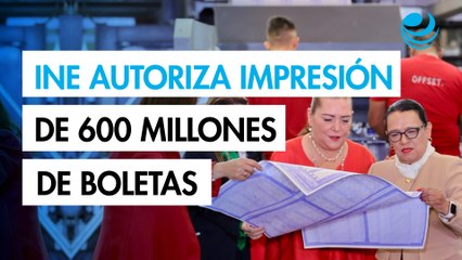 INE da banderazo a la impresión de más de 600 millones de boletas para la elección judicial