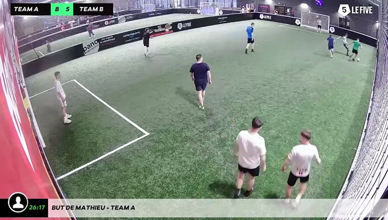 But de Mathieu - Team A