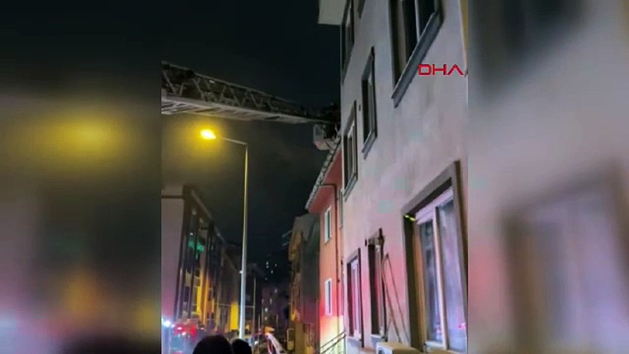İstanbul - Kağıthane'de ev yangını / Ek görüntü - Geniş Haber