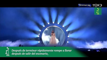 Entre violencia y amenazas, así fue la presentación  de Eden Golan en la final de Eurovisión