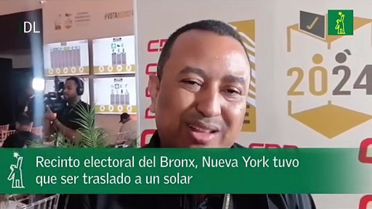 Recinto electoral del Bronx, Nueva York tuvo qu...
