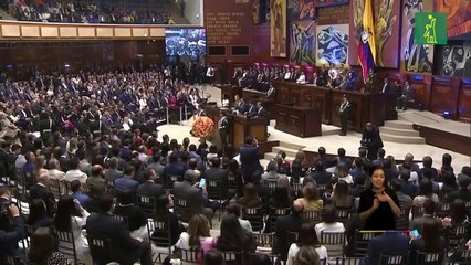 Noboa denuncia un intento golpista durante fuerte arremetida del narco en enero